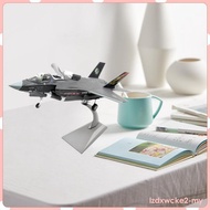 [lzdxwcke2] 1/72 Scale F35 B Fighter Jet Model Aircraft Model Collectables Desktop