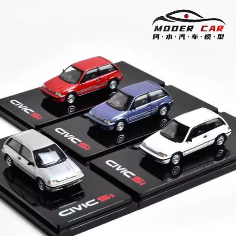 HOBBY JAPAN 1:64 CIVIC Si 3generation 1984 Diecast Model Car