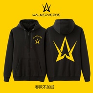 เสื้อสเวตเตอร์มีฮู้ด Alan Walker ทรงหลวม แขนยาว ทรงหลวม สำหรับผู้ชาย ฤดูใบไม้ร่วง 2023 แฟชั่นลำลอง ว