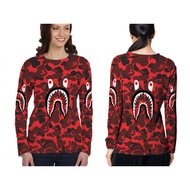 [Riashop] Bape Shark T-Shirt | Bape T-shirt | Bape T-Shirt Wanita | Original Bape Shark T-Shirt
