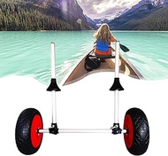 Foldable Canoe Trolley Kayak Transport Trolley, Universal Kayak Carrier, Anodized Aluminum, for Canoe And Kayak Lovers