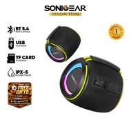 SonicGear SonicGo Boom 2 TWS Bluetooth Speaker | IPX5 Waterproof | 5H Playtime | Portable Outdoor Sp