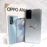 Oppo A16 4/64 3/32GB Handphone Second Bekas Fullset Batangan Original