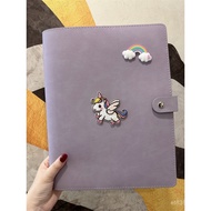 a5Pregnancy Data Binder Portable Soft Cover New Edition Storage Book a4Report Card Cute Baby Horse F