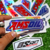 Premium hologram amsoil Sticker