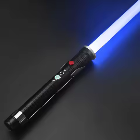 THYSABER Metal smooth swing lightsaber RGB 12 Colors 6 Sound Fonts Laser Sword cosplay heavy dueling