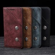 For Oukitel Mix 2 Retro PU Leather Flip Wallet Card Slot Cover Coque Case for Oukitel Mix 2 Cases Fu