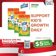 [3 Pack] SCOTTS Multivitamin Gummies for Kids Vitamin A B6 C D & Zinc For Healthy Growth Bone Eye Ma