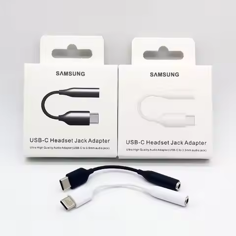 For Samsung USB Type C to 3.5mm Headset Jack Adapter Earphone Audio Cable For Galaxy S20 S21 S22 S23