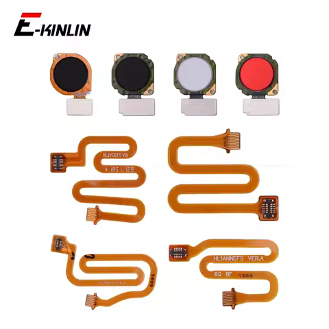 Touch ID Fingerprint Connector Scanner Sensor Home Return Key Menu Button Connection Flex For HuaWei