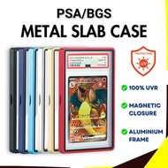 SG PSA Magnetic Metal Slab Case Protector For Graded Cards | Aluminum Slab Bumper Guard BGS/CGC