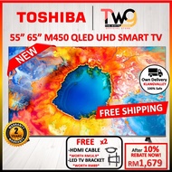 [FREE SHIPPING] Toshiba 55" / 65" Quantum Dot QLED 4K UHD LED TV With Dolby Atmos / Ultimate Motion 