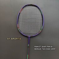 RAKET BADMINTON YONEX CARBONEX 25 SP SUDAH SIAP PAKAI