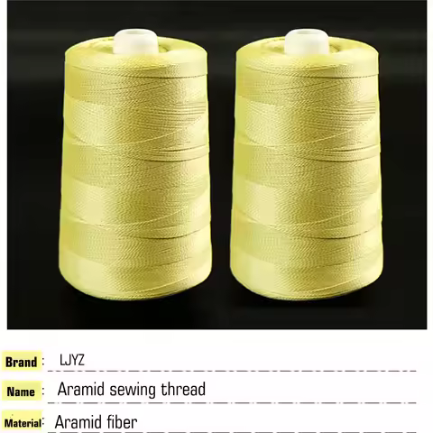 Kevlar aramid sewing thread rope high temperature and tensile strength 2 strands Braided 6 strands c