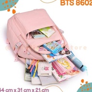 Tiara Premium - Tas Ransel Korea Premium (8602) - Warna Pastel