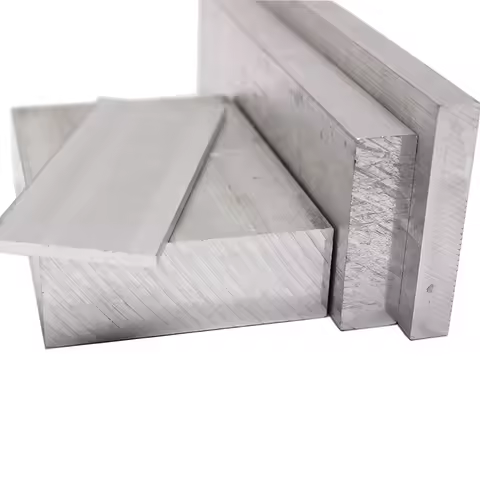 Aluminium 6061 T6 Flat Bar Square Rod Plate Metal Strip Solid Stock For CNC