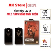 Kingkong Genuine Tempered Glass 4D Anti-Theft WK Design Full Screen From iPhone 6 to iPhone 13ProMax