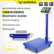 Rechargeable Weight Scale 150KG/300KG Electronic Digital Weighing Scale Penimbang Digital Elektronik