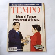 Majalah TEMPO No.31 Sep 2004 ISTANA DI TANGAN PARLEMEN DI SEBERANG