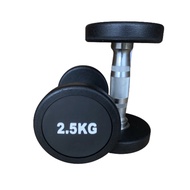 Dumbbell Fitness Dumbbell 10 kg Commercial Grade Rubberized Fixed Dumbbell in Single Unit