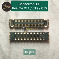 EC99 Realme C11 C12 C15 Original Lcd Connector Socket FPC