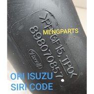 ORIGINAL ISUZU NPR71 NPR75 4HG1 4HK1 AIR HOSE * FILTER TO TURBO * 8-98095507-2 MADE IN JAPAN