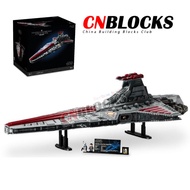 Star Wars MOC Bricks Venator-class Republic Attack Cruiser 75367 (5374 pcs) Builiding Blocks Decorat