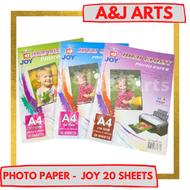 JOY Photo Paper 180gsm 210gsm A4 20 pcs/pack Glossy Photo Paper Matte Photo Paper