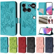 For Nothing Phone 3 Case 3D Rose Wallet Phone Case for Nothing Phone 3a Pro Case Nothing CMF Phone 2