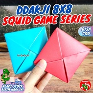 Ddakji Squid Game Paper/ Squid Game Toy Squid Game/ Ddakji size 8x8 cm