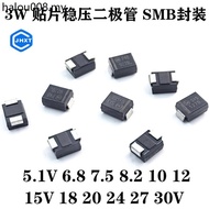 3W Patch Voltage Regulator Diode 5.1/6.8/7.5/8.2/9.1/10/12/15/18/20/24V 927B