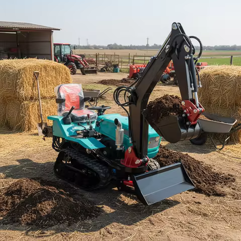 Customized 40HP 50HP 75HP Crawler Tractor With Front Bucket Multi Functional Farm Crawler Tractor