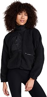 FP Movement by Free People Women's Hit The Slopes Jacket, Black, L