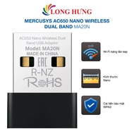 USB Wifi Mercusys AC650 Nano Wireless Dual Band MA20N - Genuine product