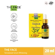 The FACE Temulawak Whitening Serum with Glutathione 20ml - Skincare Serum | Moisturizing Face | Whitening Face