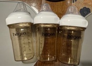 hegen 240ml奶樽白色x 2