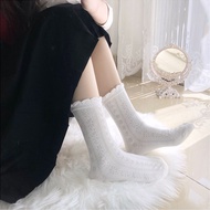 SuperPink [Lace Socks] Long Tube lolita Socks Sweet Cute Princess lolita Socks Autumn Winter