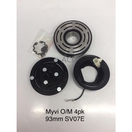 Clutch Pulley Magnet Perodua Myvi 1.3 (Old Model) 4PK(Complete Set)