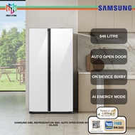 Samsung RS80F65MNW/ME 646L SBS Family Hub Black Refrigerator Auto Open Door On Device Bixby RS80F65M
