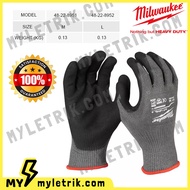 Milwaukee Cut Level 5 Dipped Glove 48-22-8951 &amp; 48-22-8952 &amp; 48-22-8953 M / L / XL