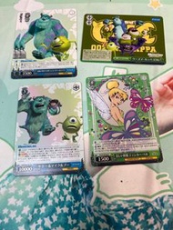 【日版WS卡】Disney Pixar 怪獸公司卡組/ Disney 100