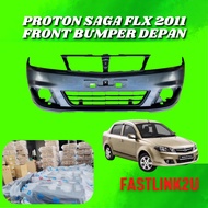 Fastlink Proton Saga Flx 2011 Front Bumper Depan PP Material 100% New Baru High Quality Made In Malaysia