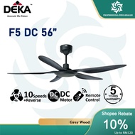 [HOT SALES] DEKA Kipas Siling F5DC PRO 56" 46"  DC Motor 20 Kelajuan / Ceiling Fan with Remote and 5