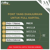 Tulisan Custom Nama Hiasan Dinding Dekorasi Kamar Lamaran Nikahan