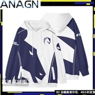 Team Liquid战队队服电竞液体马头csgo DOTA 秋冬加绒连帽卫衣Team Liquid Team Uniform huanyeshi92.my20260919