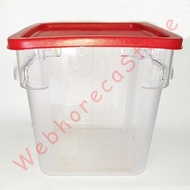 Jiwins Square Food Container 8QT +Lid/ 8L Lid PC Food Jar