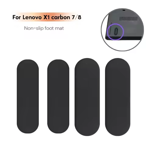 4PCS Laptop Replacement Bottom Case Rubber Feet Foot Pad for Lenovo Thinkpad X1 Carbon 7th Gen 8th X