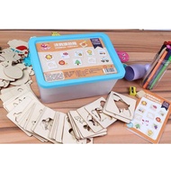 Wooden Drawing template