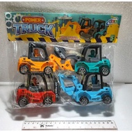 4PCS CONSTRUCTION TRUCK TOY HEAVY EQUIPMENT TRUCK TOY GIFT TOY BEKO TRUCK TOY