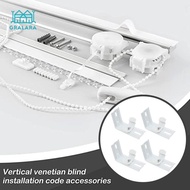 Gralara 4x Blind Brackets Blind Support Frame Iron,Stable,Window Headrail,for Window